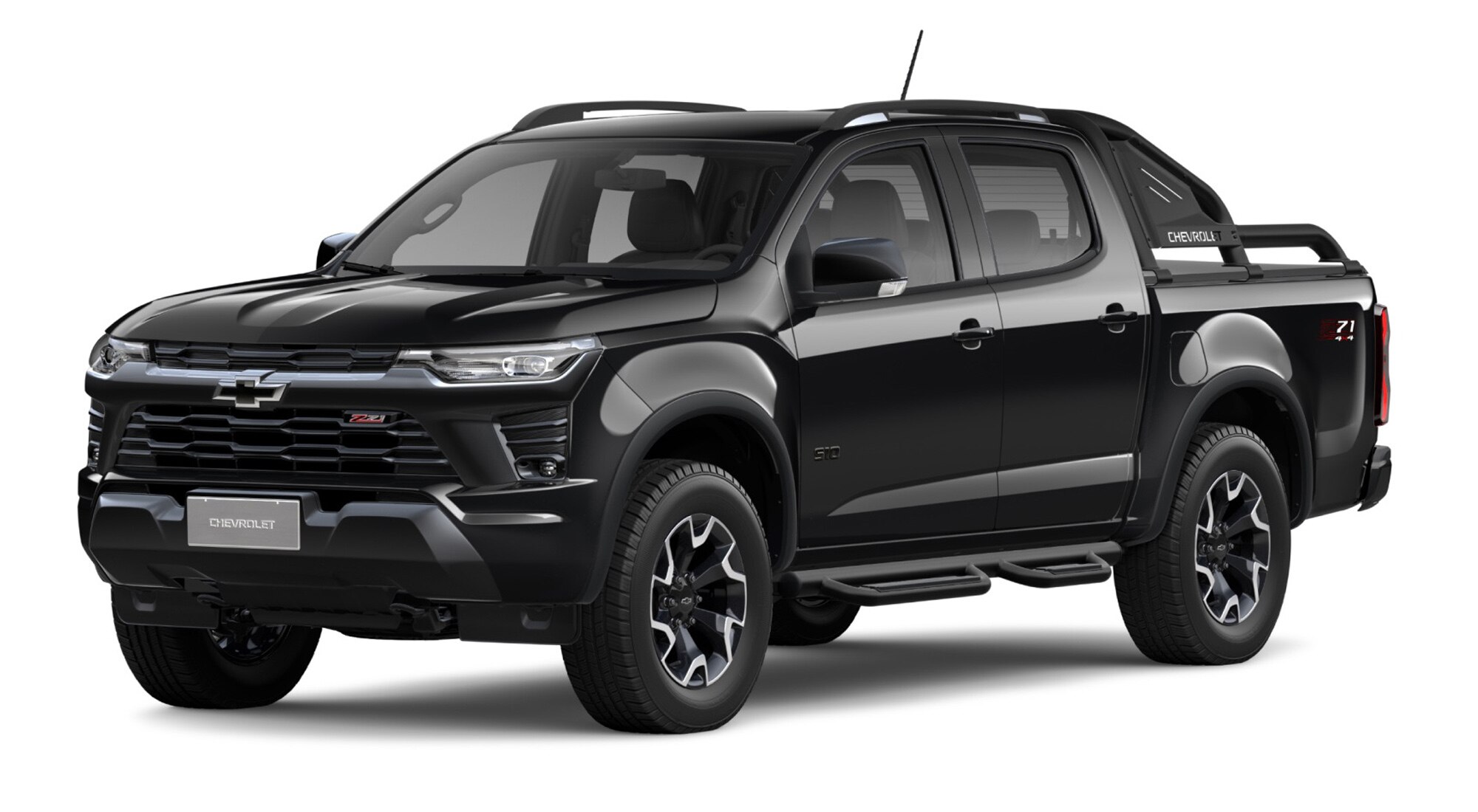 Chevrolet S10 Z71 cor preto ouro negro